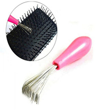 Mini cepillo de pelo duradero y útil, herramienta esencial para peinar el cabello, limpiador, embadurado, para el hogar, 1 ud. 2024 - compra barato