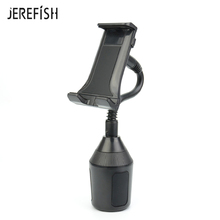 Jerefish suporte automotivo de telefone celular, universal ajustável, com pescoço de ganso, para dispositivos de 4.5 a 11 polegadas 2024 - compre barato