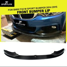 Carbon Fiber / FRP Front Bumper Lip Spoiler Splitters for BMW 4 Series F32 F33 F36 M Sport Bumper 2014 - 2017 2024 - buy cheap