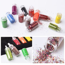 48 Bottles Mixed Nail Art Sequins Glitter Nail Powder Pigment 3d Ultra-thin Stickers Flakes Mini Bottles Nail Charms Decorations 2024 - buy cheap