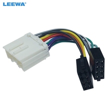 LEEWA Car Stereo Conversion Plug Wire Adapter For Mitsubishi to ISO CD Radio Wiring Harness Original Head Units Cable #CA6096 2024 - buy cheap