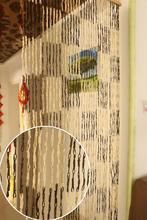 Curtain straw weaving partition door curtain kindergarten hand curtain finished paper rope curtain hanging screen environmental 2024 - buy cheap