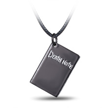 Anime Death Note Necklace Black Book Logo Pendant Metal Necklaces Women Men Gift Accessory Kolye Colar Choker Rape Chain Jewelry 2024 - buy cheap