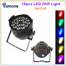 1pc/Lot Stable Bright 18pcs 18W RGBWA+UV 6In1 LED Indoor Par 64 Satge Light 18x18W Powercon DMX Wash PAR DJ Disco Lighting 2024 - buy cheap