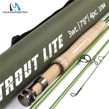 Maximumcatch 3/4/5wt Trout Fly Fishing Rod 7.6/8.6/9ft Moderate Action 40T Carbon Fiber Light Presentation Fly Rod 2024 - buy cheap