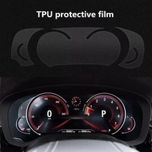 Nuevo del tablero de instrumentos del coche película protectora de pantalla para bmw F30 F31 F34 F32 F10 F11 F07 X3 X4 F25 F26 X5 X6 F15 F16 x1 f48 G30 TPU etiqueta engomada 2024 - compra barato