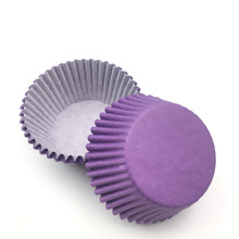 100Pcs/Lot Purple Paper Cupcake Liner Baking Cups Muffin Cupcake Paper Cups Box Set Cake Decorating Tools Cupcake Holders 2024 - buy cheap