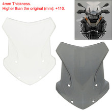 Tela protetora de para-brisa para motocicleta, tela de proteção para-brisa para bmw r1250gs r1250gsa r 1250 gs gsa adv adventure hp 2018 2019 2020 2024 - compre barato