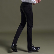 Jbersee-pantalones de vestir para hombre, pantalón Formal ajustado, de negocios, informal, de talla grande, para boda 2024 - compra barato