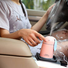 DC 5V USB Ultrasonic Humidifier Air Purifier for Car Mini Fogger Atomizer with LED Lights 175ml Mist Maker 2024 - buy cheap