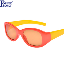 FOENIXSONG Pink Baby Sunglasses New Black Cute Kids Sun glasses Brand New Sun Glasses for Girls Boys  De Sol 2024 - buy cheap