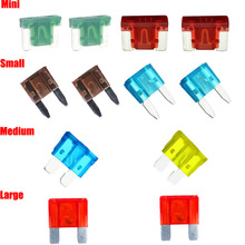 3A 5A 7.5A 10A 15A 2P 2Pins Medium Middle Size Insurance Plug In Insert Xenon Light Truck Boat Automotive Car Blade Fuse Link 2024 - buy cheap