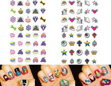 4 Sheets /Set Nail Art Sticker Decorations Stickers on Nails Design Beauty Tools 2024 - buy cheap