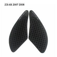 MTImport ZX6R ZX 6R ZX-6R Anti slip Tank Pad Side Gas Knee Grip Traction Pad Sticker Decals For Kawasaki ZX-6R 2007 2008 2024 - buy cheap