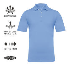 EAGEGOF рубашка для гольфа Мужская поло с коротким рукавом Одежда для гольфа быстросохнущая Спортивная одежда на заказ DIY логотип/шаблон оптовая продажа командная форма 2024 - купить недорого