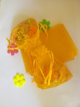 10x15cm 100pcs/lot Christmas Organza Bags Orange Drawstring Bag Pouch For Food/jewelry/candy Gift Bag Small Packaging Bag 2024 - buy cheap