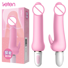 Leten vibrador clítoris G-Spot masajeador masturbación inteligente consoladores con calefacción juguete del sexo para la mujer juguetes eróticos sexo juguete adulto de la tienda 2024 - compra barato