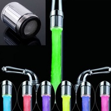 Torneira de água com led, luz colorida que muda de cor, cabeça de chuveiro, arejadores de torneira de cozinha 2024 - compre barato
