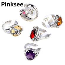 Free shipping Wholesale mix lot 30pcs lab cz rings charming rings jewellery rings free samples [CZ40E*30] 2024 - buy cheap