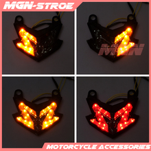 Motorcycle Rear Turn Signal Tail Stop Light Lamp Integrated For Ninja Z800 Z 800 ZX6R 636 2013 2014 2015 13 14 15 2 orders 2024 - buy cheap