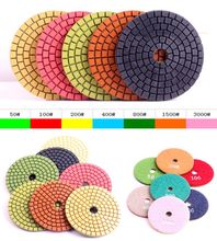 800# Premium Wet 3"(80mm) with 2.5mm diamond engineered stone polishing pads for Granite and Marble engineered stone 2024 - buy cheap