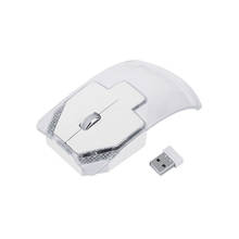 Newly 2.4GHz Wireless Mouse Transparent Ultra Thin Luminous Optical Mice for PC Laptop 2024 - buy cheap