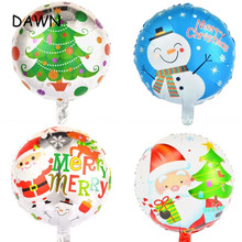 Balão de natal com mistura de 4 tamanhos, para presentes de natal para crianças, balão inflável, brinquedo clássico para decoração de natal e festa 2024 - compre barato