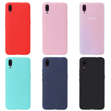 Candy Color Case Matte Frosted Soft TPU Gel Silicone Cover For VIVO X70 Pro X60 S10 S9 E iQOO 8 7 Z3 NEO 5 V21 E Y53S Y73 Y91C 2024 - buy cheap