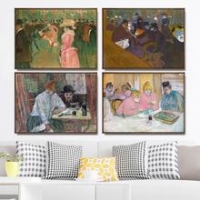 Home Decoration Art Wall Pictures Fro Living Room Poster Print Canvas Paintings French Toulouse-Lautrec 2024 - buy cheap