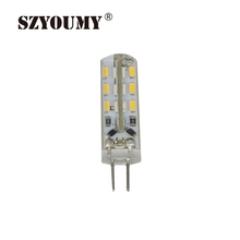 SZYOUMY SMD 3014 Silicone lamp Candle Ampoule Lampada LED light G4 12V Lamparas Bombillas LED Bulb Spot LED Lamp Home Lighting 2024 - buy cheap