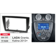 CARAV 11-620 Высокое качество радио фасции для LADA Granta 2013 +, Kalina 2013 + стерео фасции Dash CD отделка установочный комплект 2024 - купить недорого