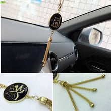 Metal  Car Rear View Mirror Car Pendant Hanging Car Styling Accessories Auto Automobile Interior Decoration for Allah GODDESS 2024 - buy cheap