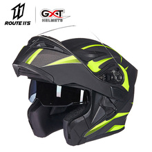 Gxt-capacete de motocicleta dobrável, modelo novo, lente dupla, para motocross 2024 - compre barato