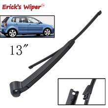 Erick's Wiper 13" Rear Wiper Blade & Arm Set Kit For VW Polo MK 4 9N3 2002-2009 Windshield Windscreen Rear Window 2024 - buy cheap