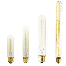 Светодиодная лампа в ретро стиле T10/T185/T225/T30, 40 Вт, лампа Эдисона, декоративная лампа E27 220 В 2024 - купить недорого