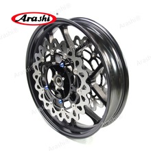 Arashi Motorcycle Front Wheel Rim For YAMAHA YZF R1 2015-2017 YZF-R1 R 1 1000 2015 2016 2017 Front Brake Discs Brake Rotors 2024 - buy cheap