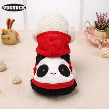 XPangle Cartoon Dog Hoodies Coat Clothes for Small Medium Dogs Warm Winter Fleece Jumpsuit Puppy Clothes Costume Pet Supplies 2024 - buy cheap