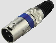 wholesale 20pcs/lot XLR 3Pin Cannon Connector  XLR Male MIC Audio connector-YA5014 2024 - buy cheap