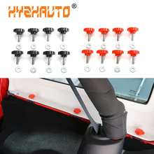 HYZHAUTO-tornillos de tuerca para coche, accesorios de decoración con agujero redondo para Jeep Wrangler JK JL 2007-2018 2024 - compra barato
