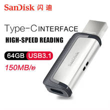 sandisk Flash Drive 128GB Pen Drives Extreme high speed Type-C USB3.1 Dual OTG USB Flash Drive 64GB PenDrives 130M/S PenDrives 2024 - buy cheap