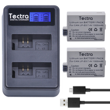 Tectra-bateria com carregador duplo, 2 peças 2024 - compre barato
