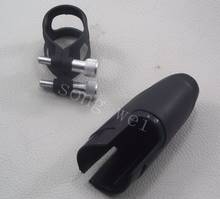 10 set Bb Soprano clarinet Plastic Ligature and cap 2024 - buy cheap