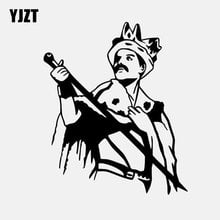 YJZT 13.7CM*16.2CM Rock Roll Freddie Mercury Car Sticker Vinyl Decal Black/Silver C3-0578 2024 - buy cheap