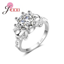Shiny Sparking Jewelry Ring For Women 925 Sterling Silver  Wedding Anillo AAA Cubic Zirconia Free Shipping Fine Anel Anillo 2024 - buy cheap