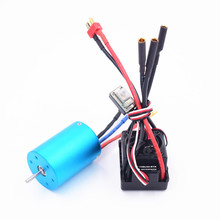 WaterProof 60A ESC WP-10BL60-RTR 3650 BRUSHLESS 540Motor 3300KV For 1/10 Scale Model RC Car Remote Control Car HSP HPI 2-3S Lipo 2024 - buy cheap