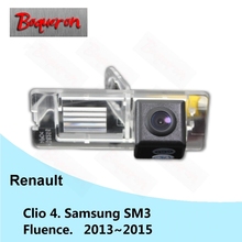 Cámara de visión trasera para coche, accesorio para Renault Clio 4, Samsung SM3 Fluence 2013 2014 2015 HD CCD, visión nocturna, marcha atrás 2024 - compra barato