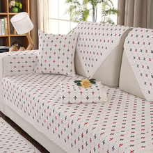 Toallas de algodón 2018 100% para sofá, funda de sofá, toalla de sofá para decoración para sala de estar, fundas de cuadros textiles para el hogar, dec 2024 - compra barato