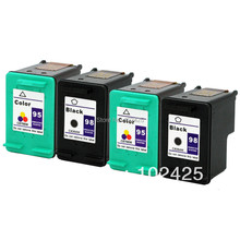 Einkshop-cartucho de tinta para impresora HP Photosmart C4183, C4188, 2570, Deskjet 5940, D4145, D4155, 95, 98 2024 - compra barato
