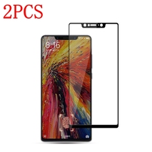 Funda completa de vidrio templado para Xiaomi Mi8, Protector de pantalla, película protectora, 2 uds. 2024 - compra barato