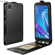 BYHeYang Para Asus ZenFone tampa da Caixa do Asus X00RD ZA550K L1 Ao Vivo Do Caso Da Aleta Telefone Estojo de couro PU Para ASUS ZA550KL ZA550 KL sacos 2024 - compre barato